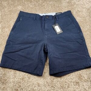 Bonobos Mens Deep Navy Chino Shorts 7" Inseam Size 31 BSR10877D0001B NWT